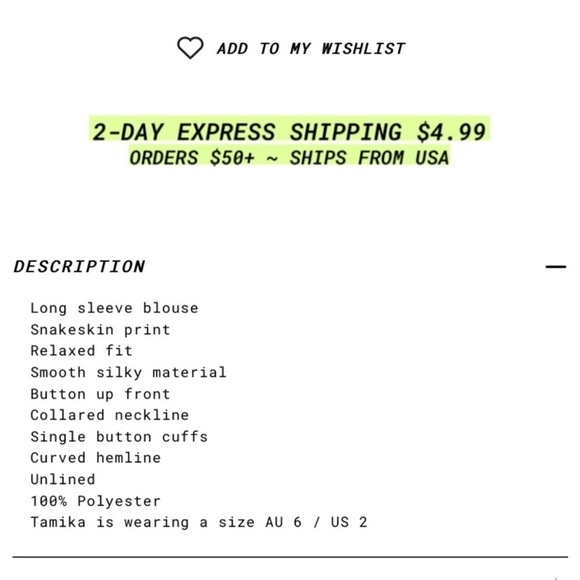 Princess Polly Button Up Blouse - Picture 6 of 13